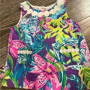 Lilly Pulitzer Kids Tropical Print Tank Top